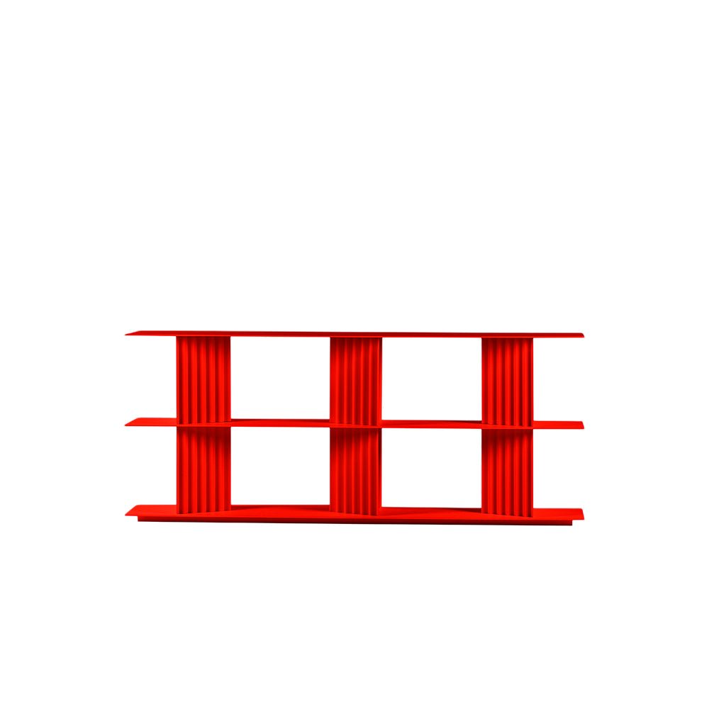 Plec Shelving Medium by RS Barcelona in Traffic Red, H2 (80 cm | 31.6 in) – In Dubai by WSPR