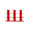 Plec Shelving Medium by RS Barcelona in Traffic Red, H3 (119 cm | 46.7 in) – In Dubai by WSPR