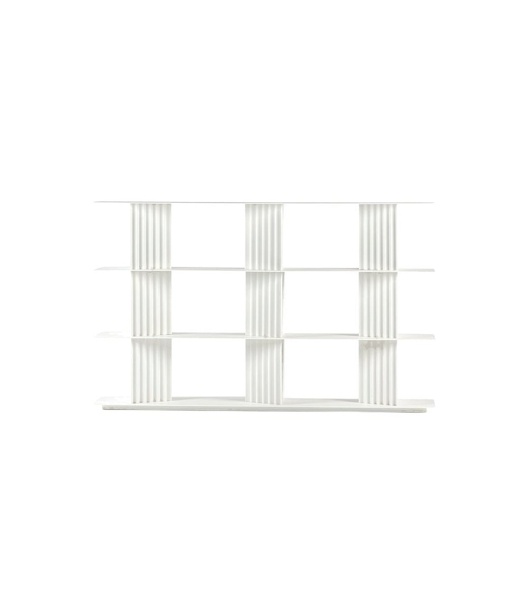 Plec Shelving Medium by RS Barcelona in Traffic White, H3 (119 cm | 46.7 in) – In Dubai by WSPR