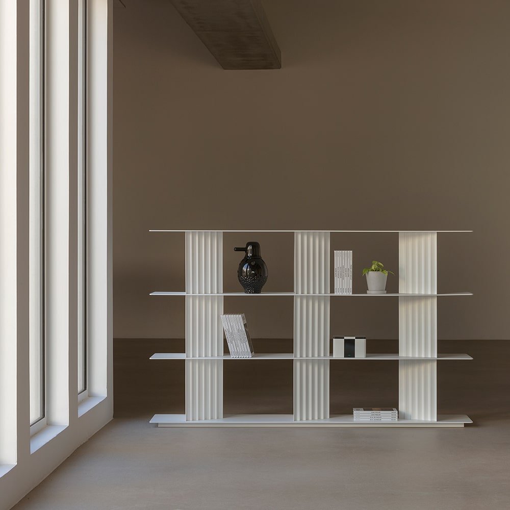 Plec Shelving Small by RS Barcelona in a styled interior – view 3 – In Dubai by WSPR