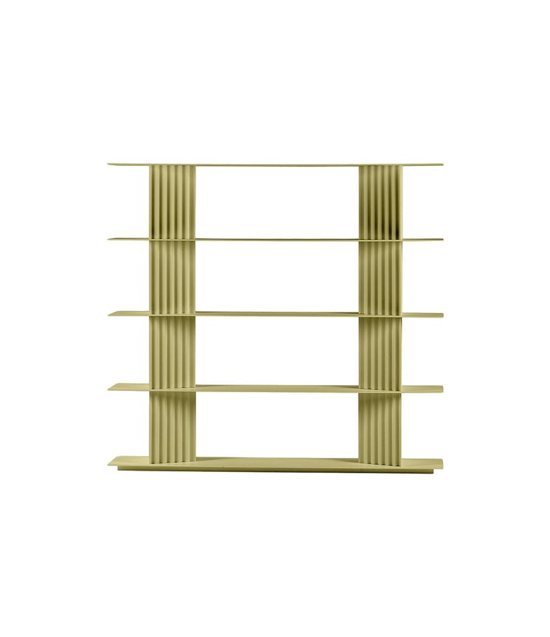Plec Shelving Small by RS Barcelona in Green Beige, H4 (157 cm | 61.8 in) – In Dubai by WSPR