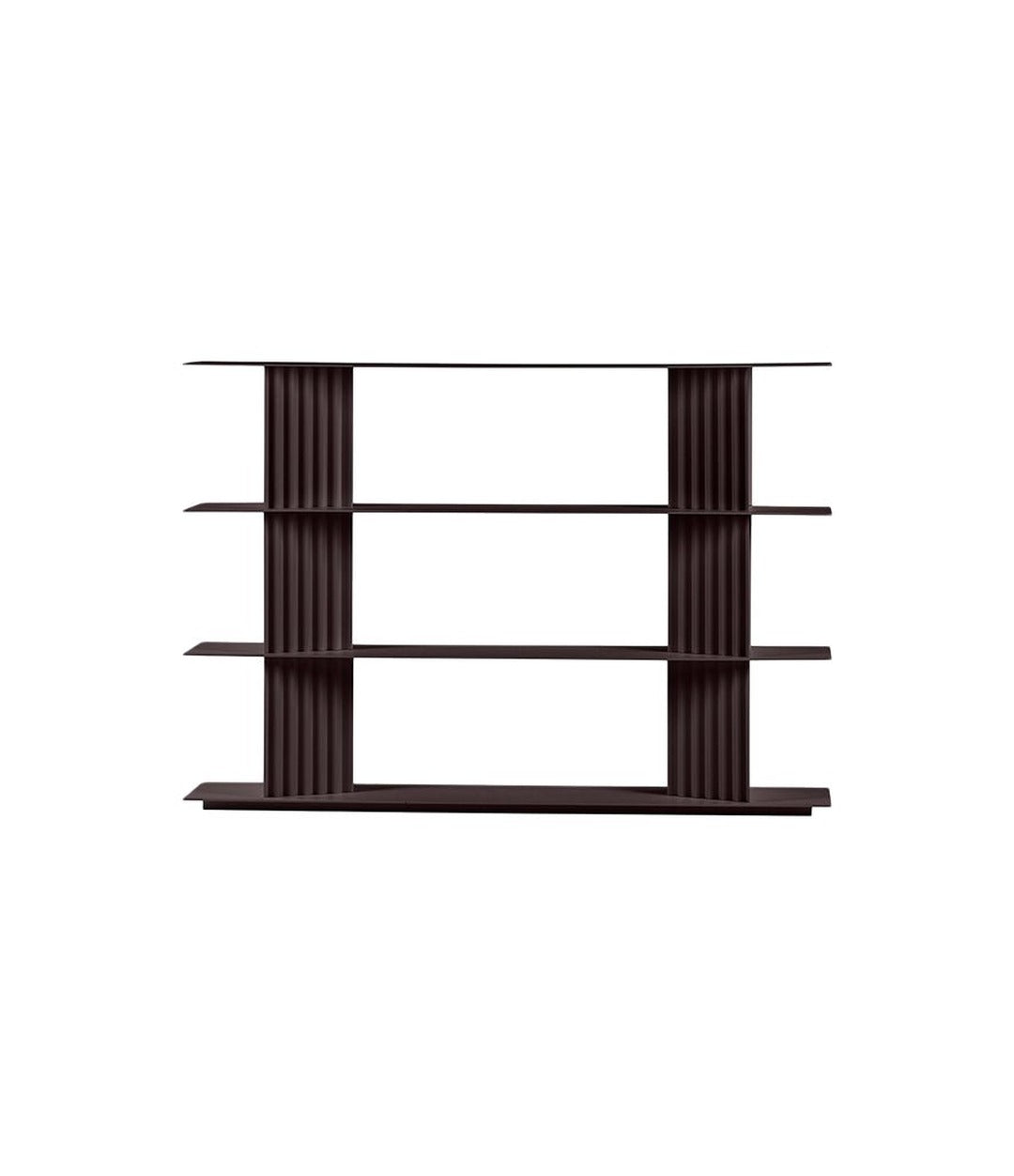 Plec Shelving Small by RS Barcelona in Jet Black, H3 (119 cm | 46.7 in) – In Dubai by WSPR