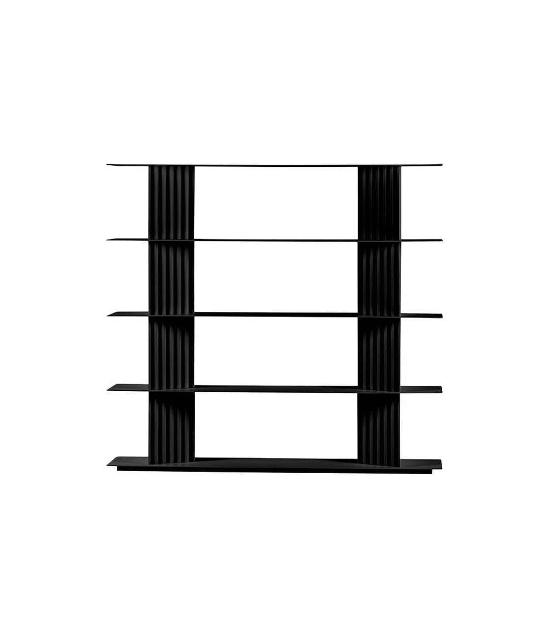 Plec Shelving Small by RS Barcelona in Jet Black, H4 (157 cm | 61.8 in) – In Dubai by WSPR