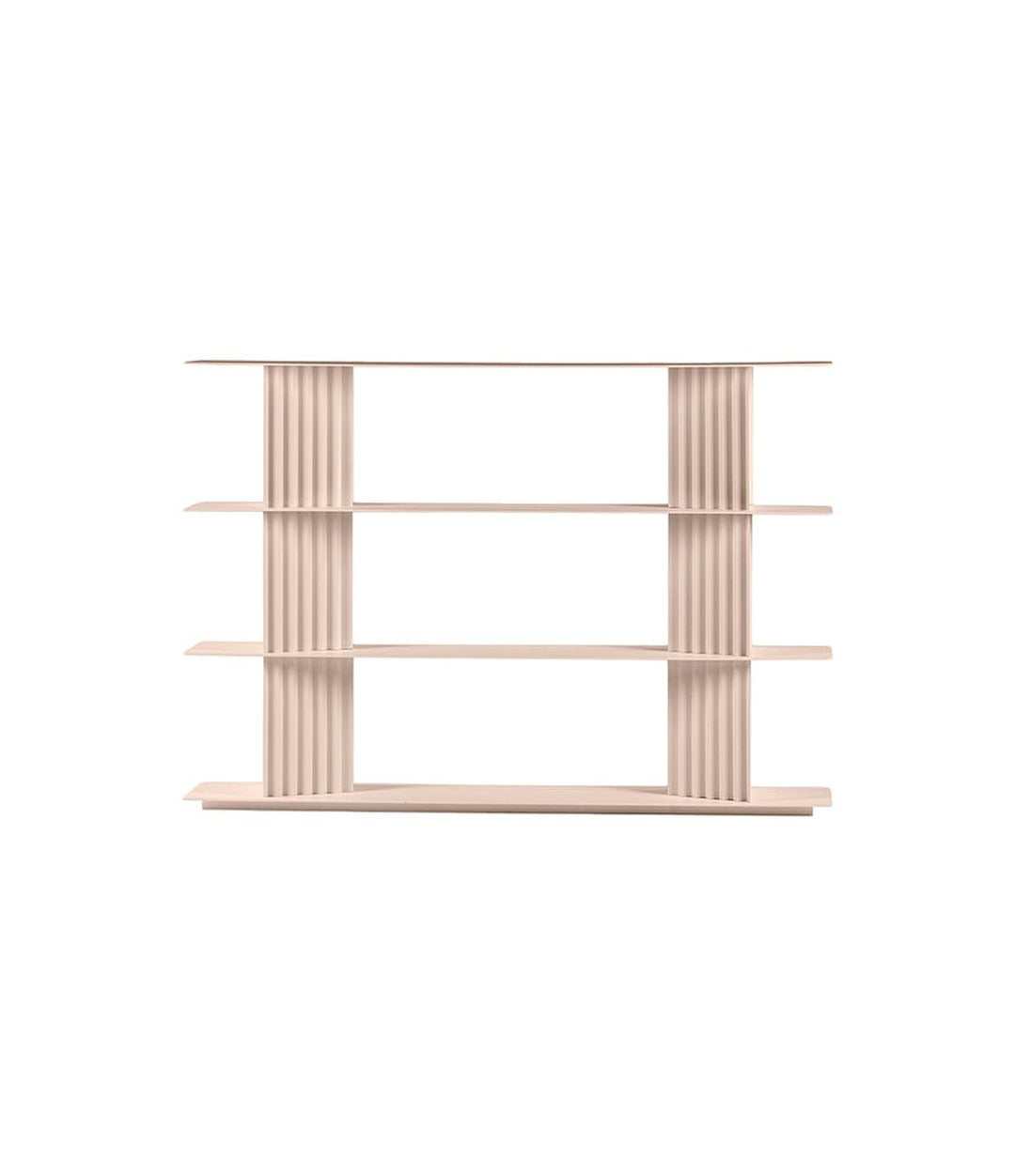 Plec Shelving Small by RS Barcelona in Peach Rose, H3 (119 cm | 46.7 in) – In Dubai by WSPR