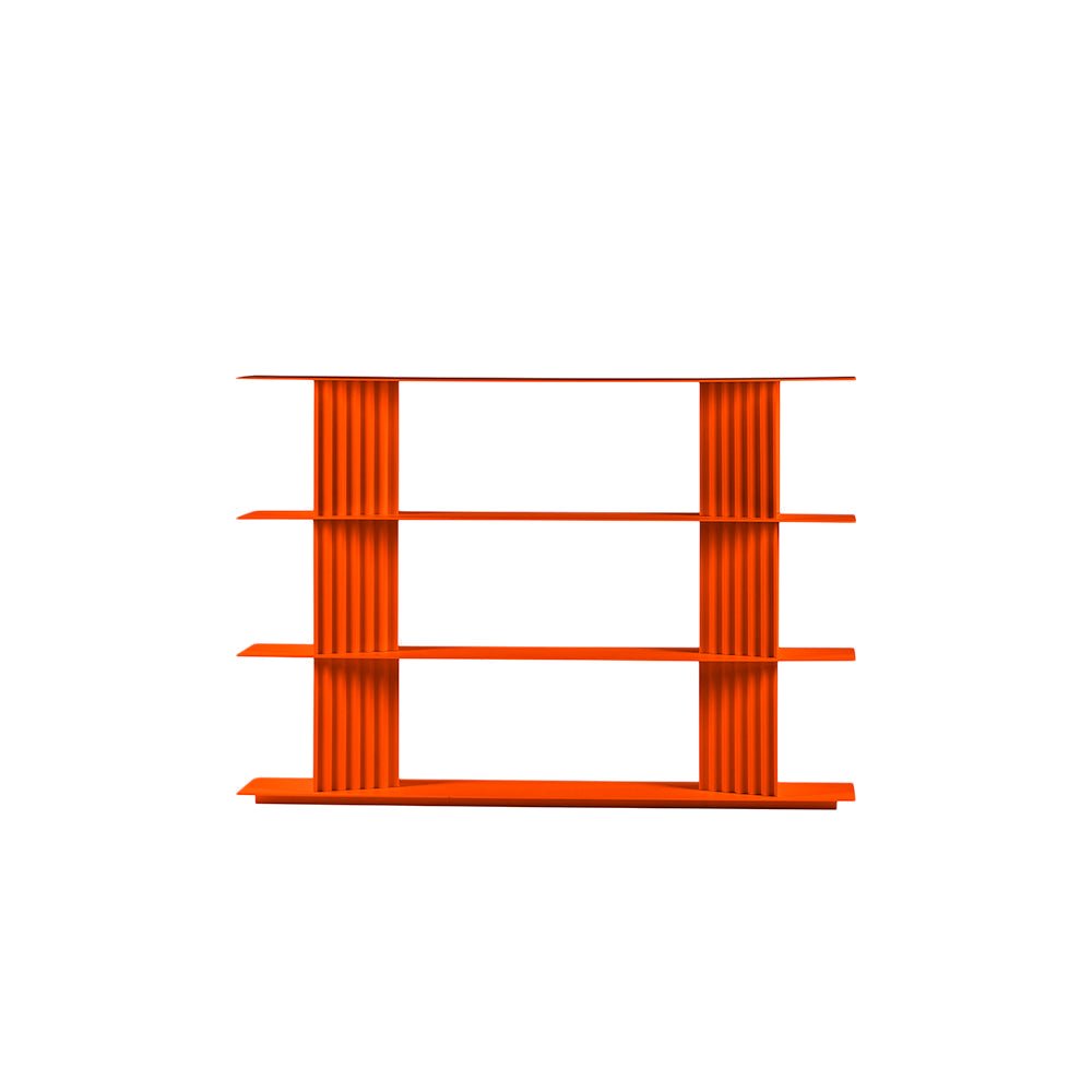 Plec Shelving Small by RS Barcelona in Pure Orange, H3 (119 cm | 46.7 in) – In Dubai by WSPR