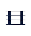 Plec Shelving Small by RS Barcelona in Steel Blue, H3 (119 cm | 46.7 in) – In Dubai by WSPR