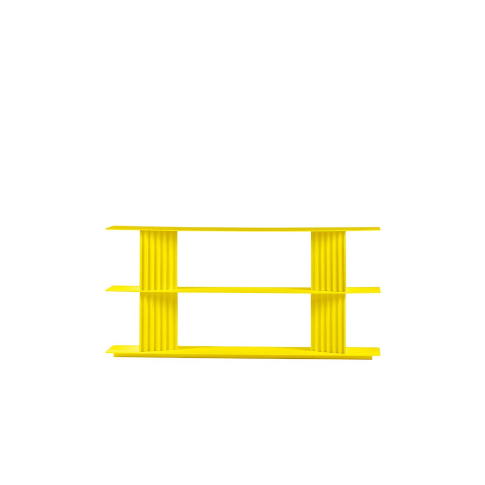 Plec Shelving Small by RS Barcelona in Sulfur Yellow, H2 (80 cm | 31.6 in) – In Dubai by WSPR