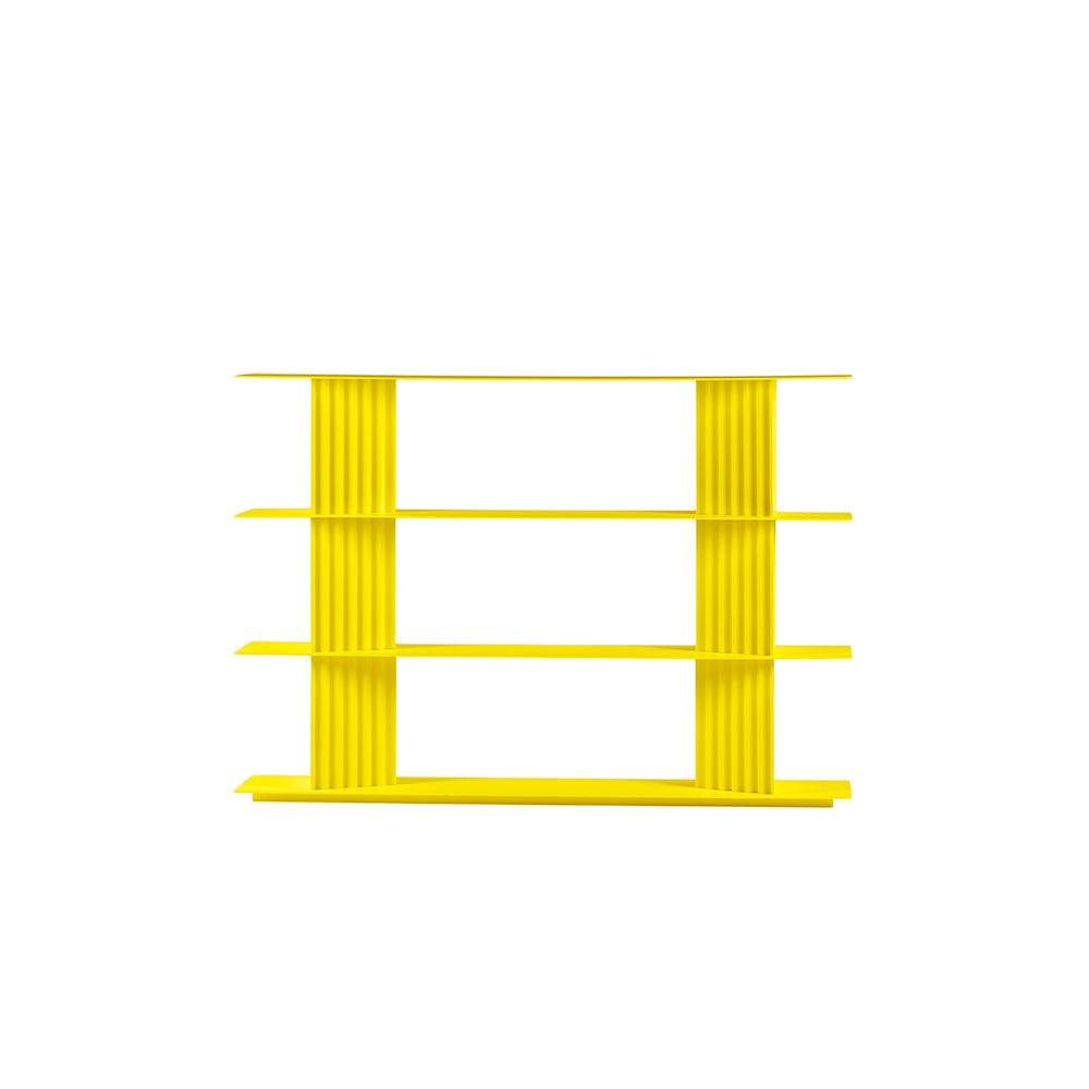 Plec Shelving Small by RS Barcelona in Sulfur Yellow, H3 (119 cm | 46.7 in) – In Dubai by WSPR