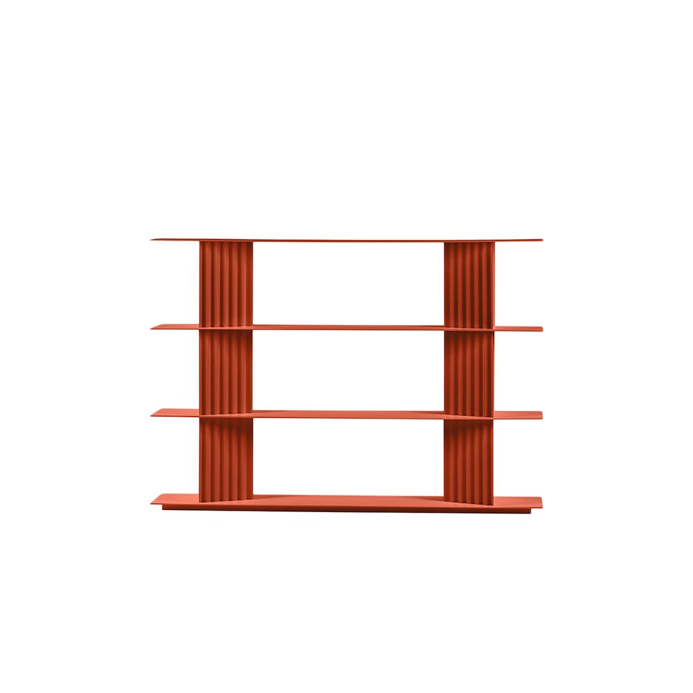 Plec Shelving Small by RS Barcelona in Terracotta, H3 (119 cm | 46.7 in) – In Dubai by WSPR