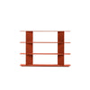 Plec Shelving Small by RS Barcelona in Terracotta, H3 (119 cm | 46.7 in) – In Dubai by WSPR