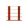 Plec Shelving Small by RS Barcelona in Terracotta, H4 (157 cm | 61.8 in) – In Dubai by WSPR