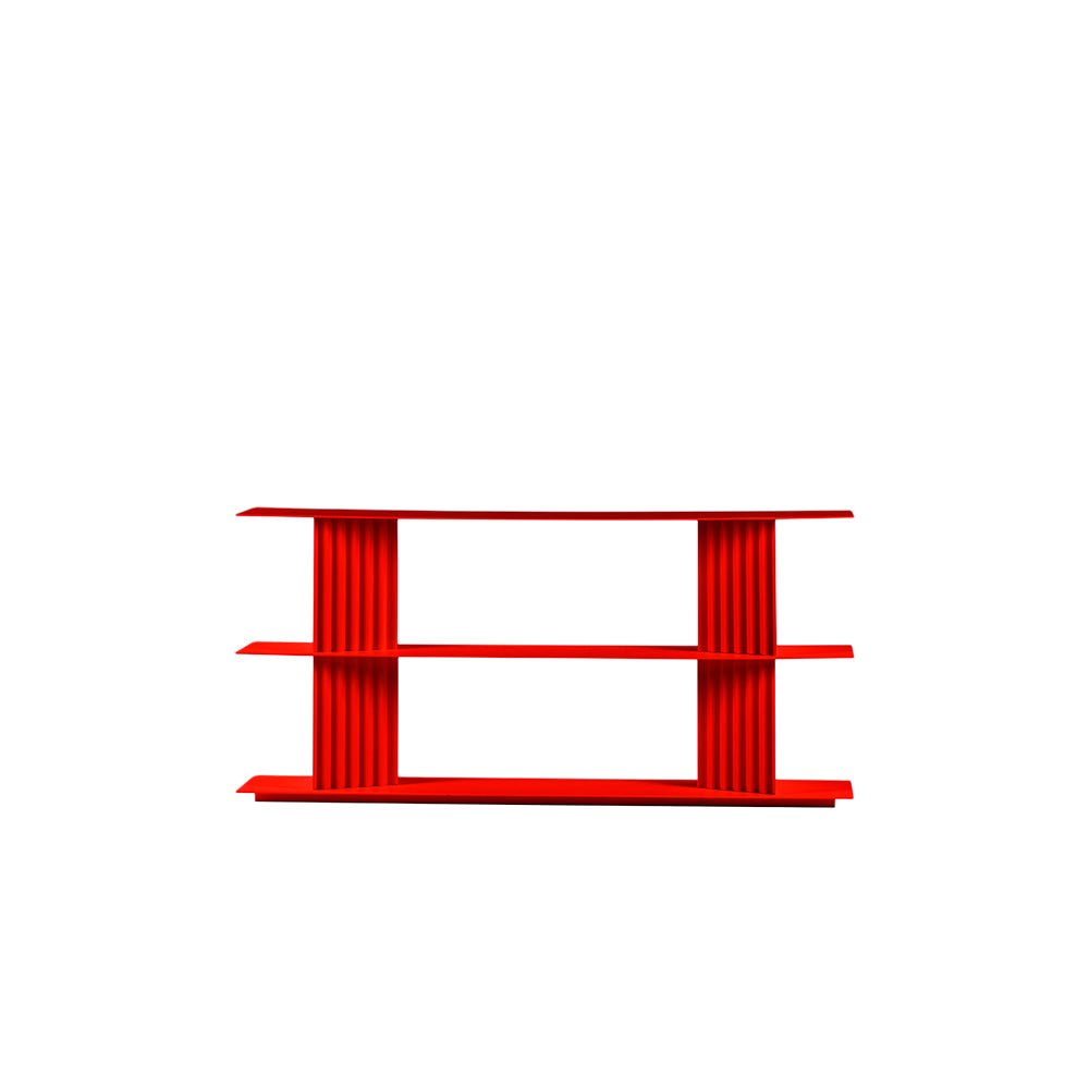 Plec Shelving Small by RS Barcelona in Traffic Red, H2 (80 cm | 31.6 in) – In Dubai by WSPR