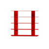 Plec Shelving Small by RS Barcelona in Traffic Red, H4 (157 cm | 61.8 in) – In Dubai by WSPR