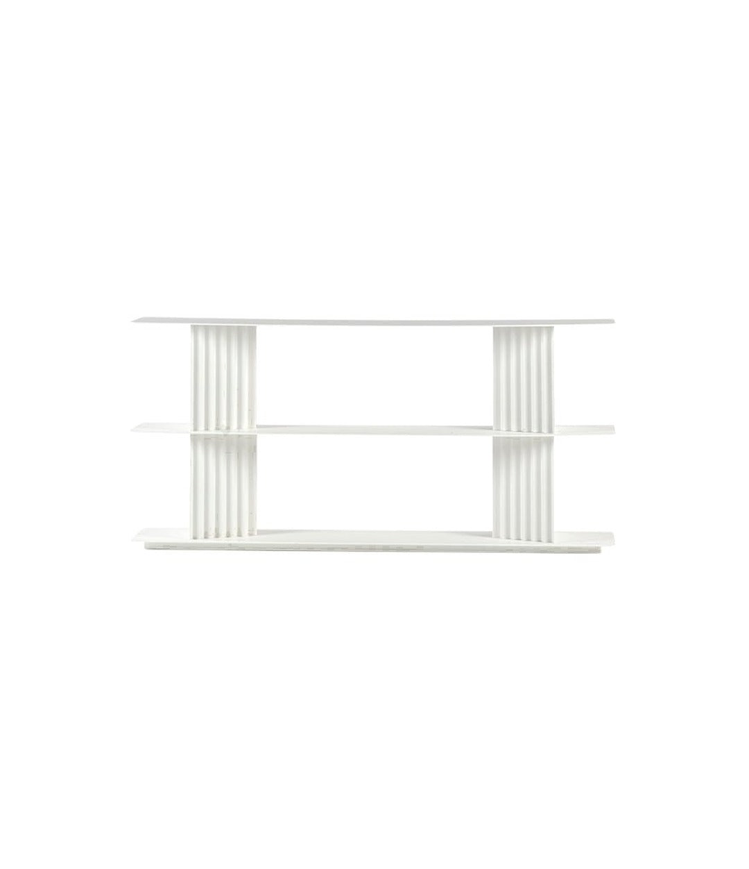Plec Shelving Small by RS Barcelona in Traffic White, H2 (80 cm | 31.6 in) – In Dubai by WSPR