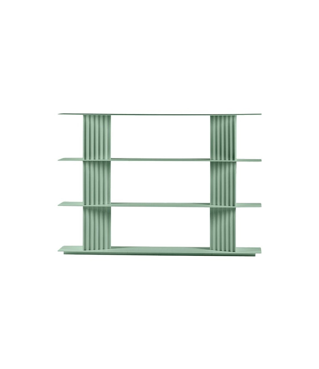 Plec Shelving Small by RS Barcelona in Warm Sage, H3 (119 cm | 46.7 in) – In Dubai by WSPR