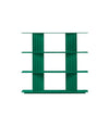 Plec Shelving XS by RS Barcelona in Emerald Green, H3 (119 cm | 46.7 in) – In Dubai by WSPR