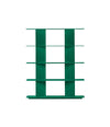 Plec Shelving XS by RS Barcelona in Emerald Green, H4 (157 cm | 61.8 in) – In Dubai by WSPR