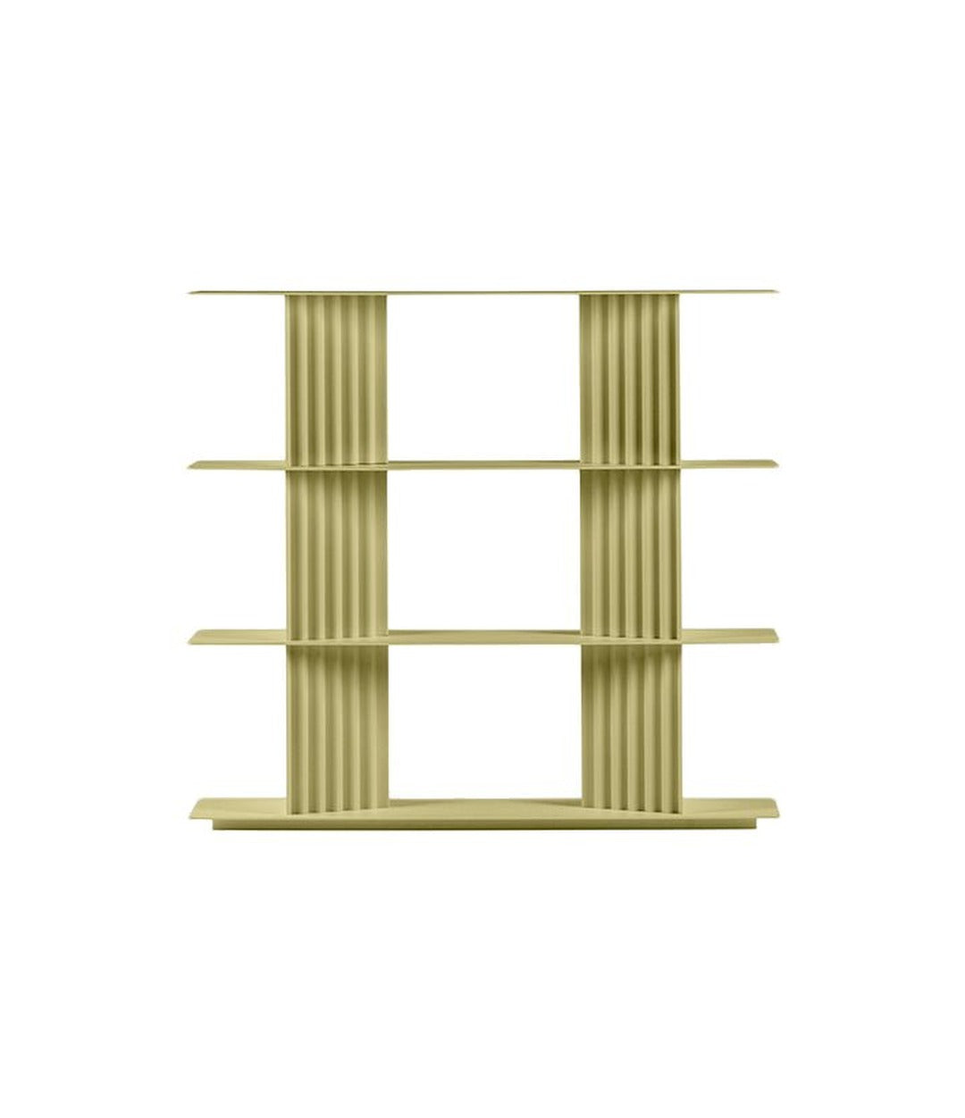Plec Shelving XS by RS Barcelona in Green Beige, H3 (119 cm | 46.7 in) – In Dubai by WSPR