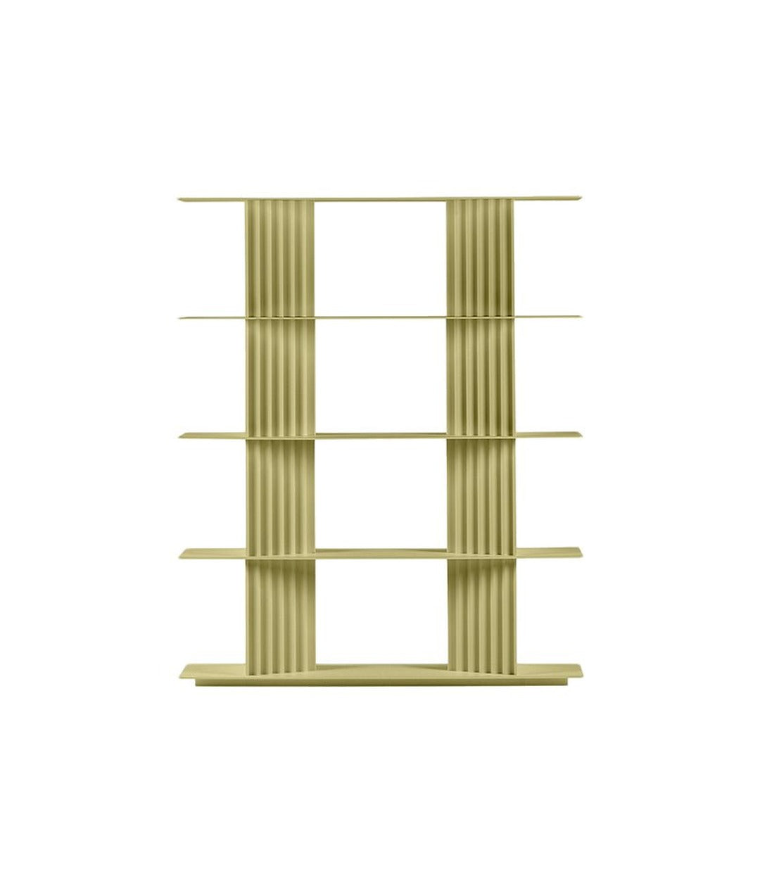 Plec Shelving XS by RS Barcelona in Green Beige, H4 (157 cm | 61.8 in) – In Dubai by WSPR