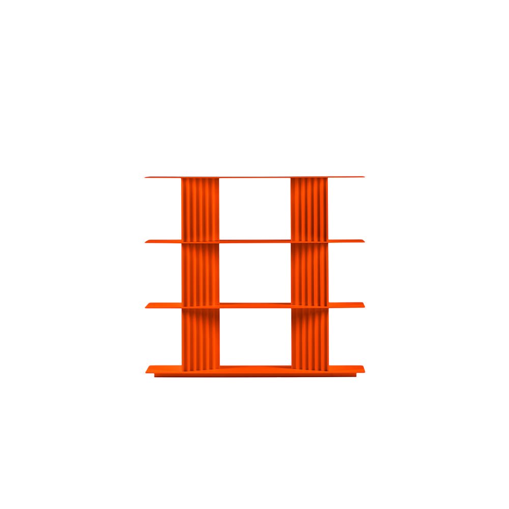 Plec Shelving XS by RS Barcelona in Pure Orange, H3 (119 cm | 46.7 in) – In Dubai by WSPR