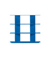 Plec Shelving XS by RS Barcelona in Sky Blue, H3 (119 cm | 46.7 in) – In Dubai by WSPR