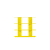 Plec Shelving XS by RS Barcelona in Sulfur Yellow, H3 (119 cm | 46.7 in) – In Dubai by WSPR