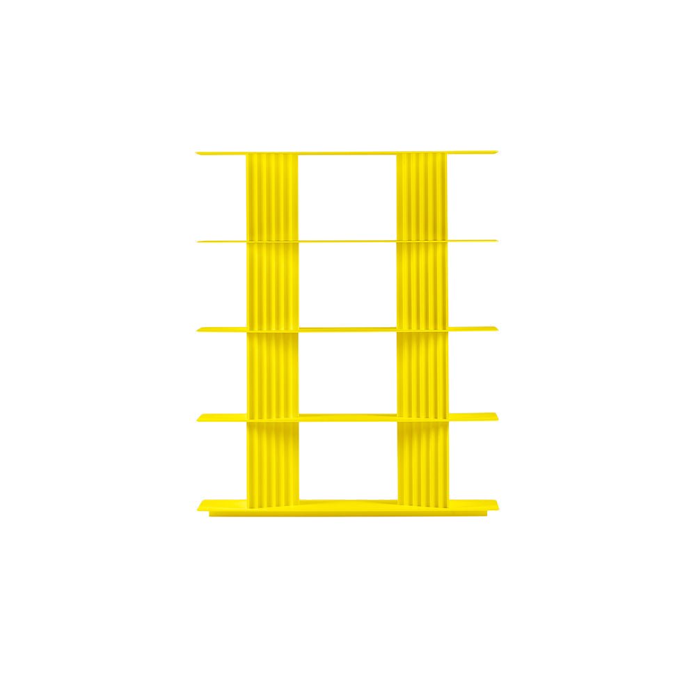 Plec Shelving XS by RS Barcelona in Sulfur Yellow, H4 (157 cm | 61.8 in) – In Dubai by WSPR