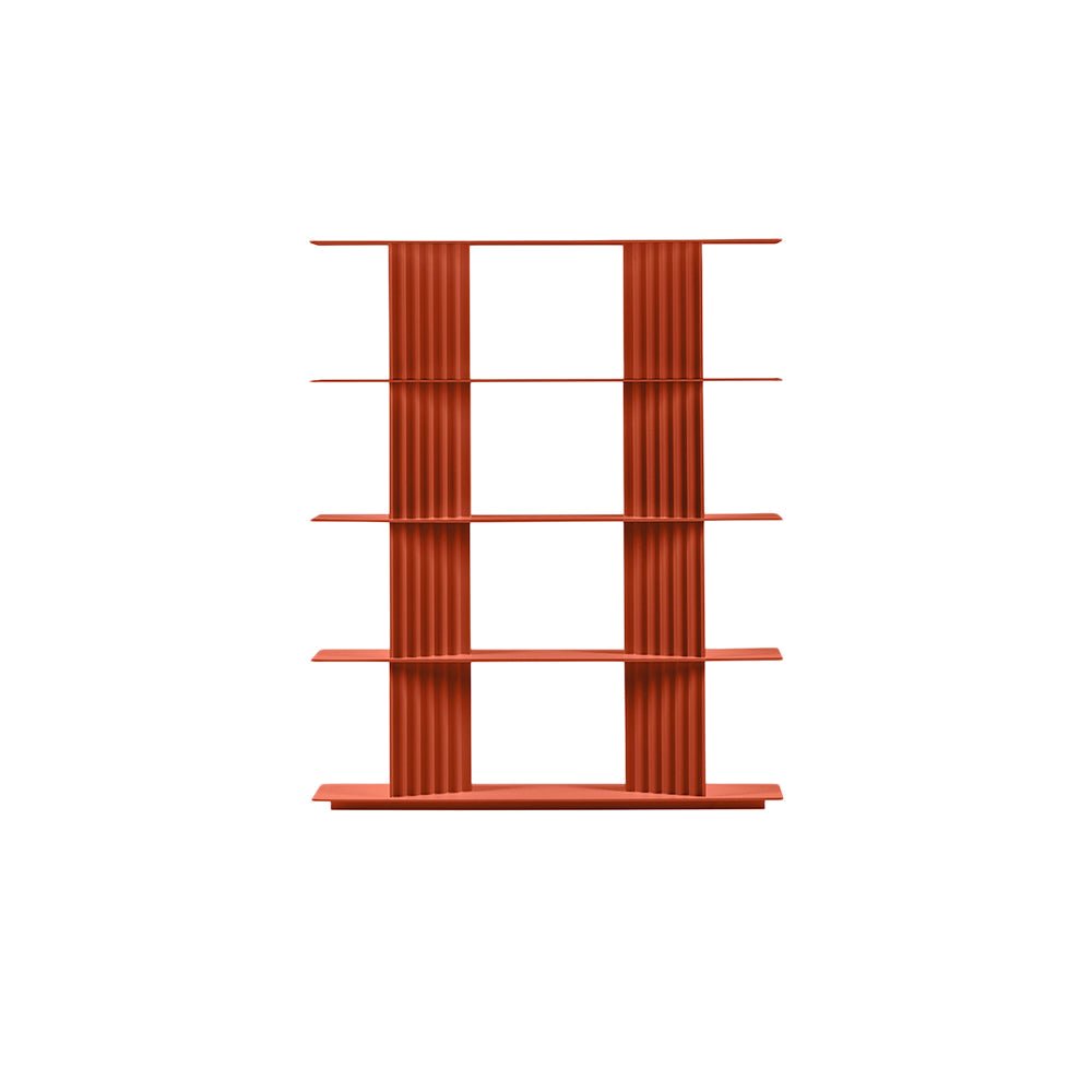 Plec Shelving XS by RS Barcelona in Terracotta, H4 (157 cm | 61.8 in) – In Dubai by WSPR