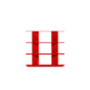 Plec Shelving XS by RS Barcelona in Traffic Red, H3 (119 cm | 46.7 in) – In Dubai by WSPR