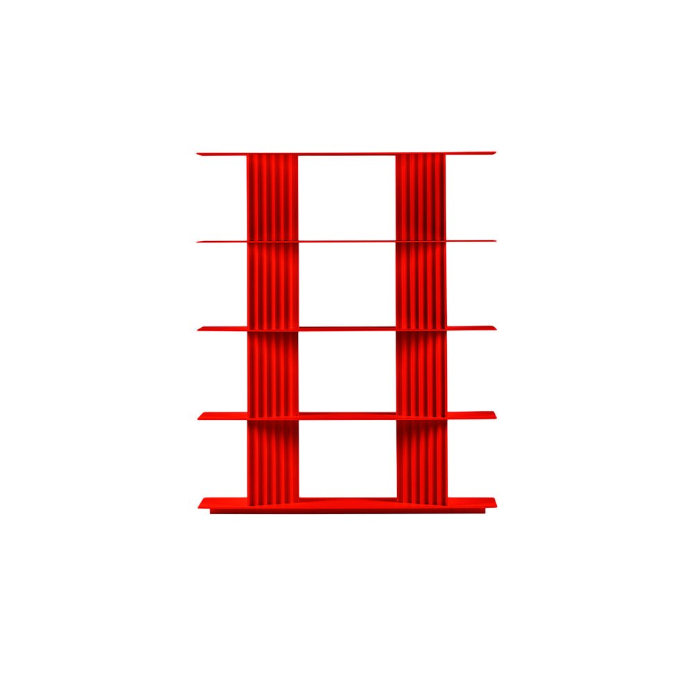 Plec Shelving XS by RS Barcelona in Traffic Red, H4 (157 cm | 61.8 in) – In Dubai by WSPR