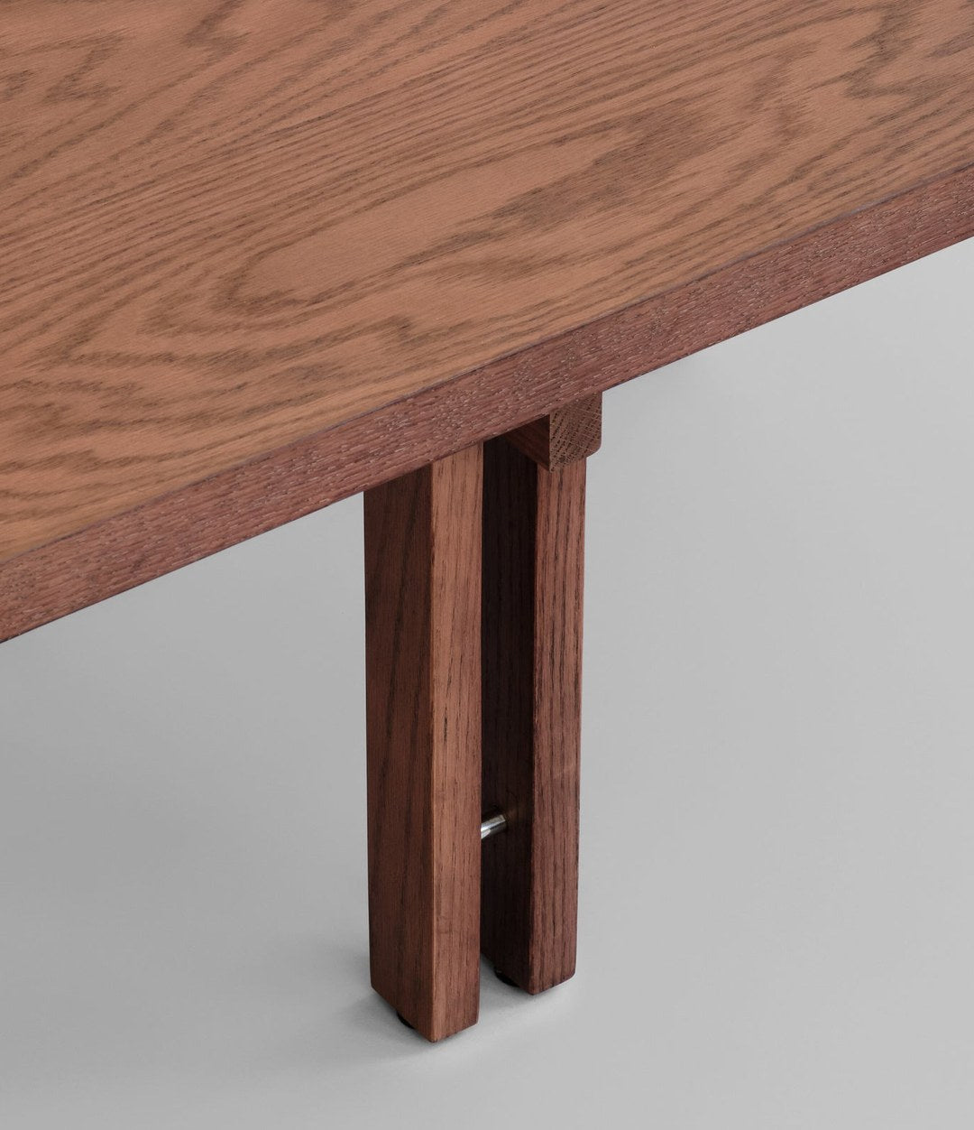 Plinth Coffee Table, 80x80 by 101 Copenhagen in Classic Brown Oak, view 3 – In Dubai by WSPR