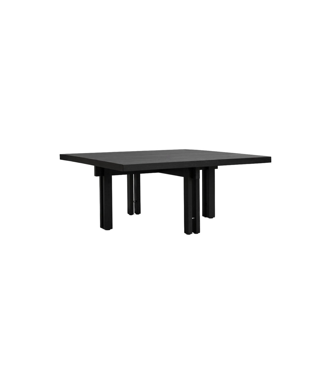 Plinth Coffee Table, 80x80 by 101 Copenhagen in Coffee Black Oak – In Dubai by WSPR