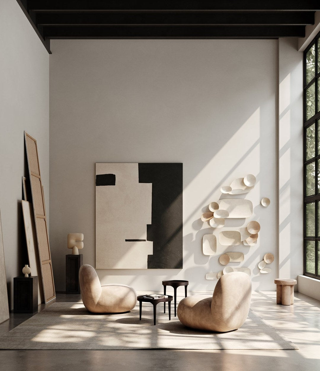 Podium, Maxi by 101 Copenhagen in Coffee in a styled interior – In Dubai by WSPR