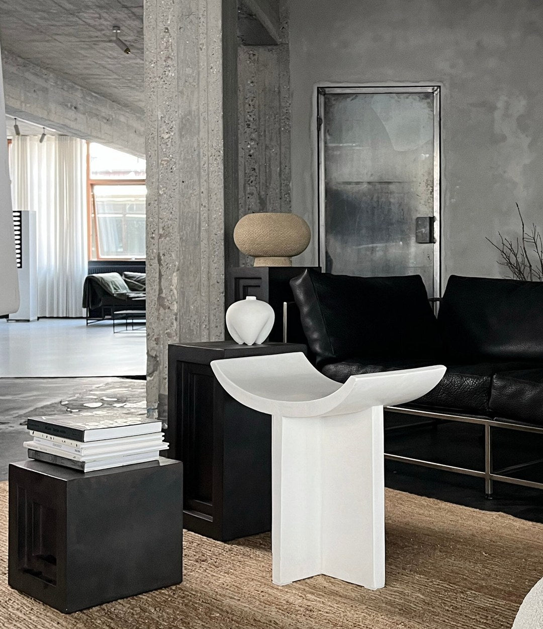 Podium, Mini by 101 Copenhagen in Coffee in a styled interior – In Dubai by WSPR