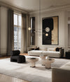 Reflect Table Lamp by 101 Copenhagen in Chrome in a styled interior, view 2 – In Dubai by WSPR