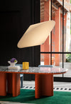 Rificolona Pendant by Miniforms styled above a terrazzo table with a window view – In Dubai by WSPR