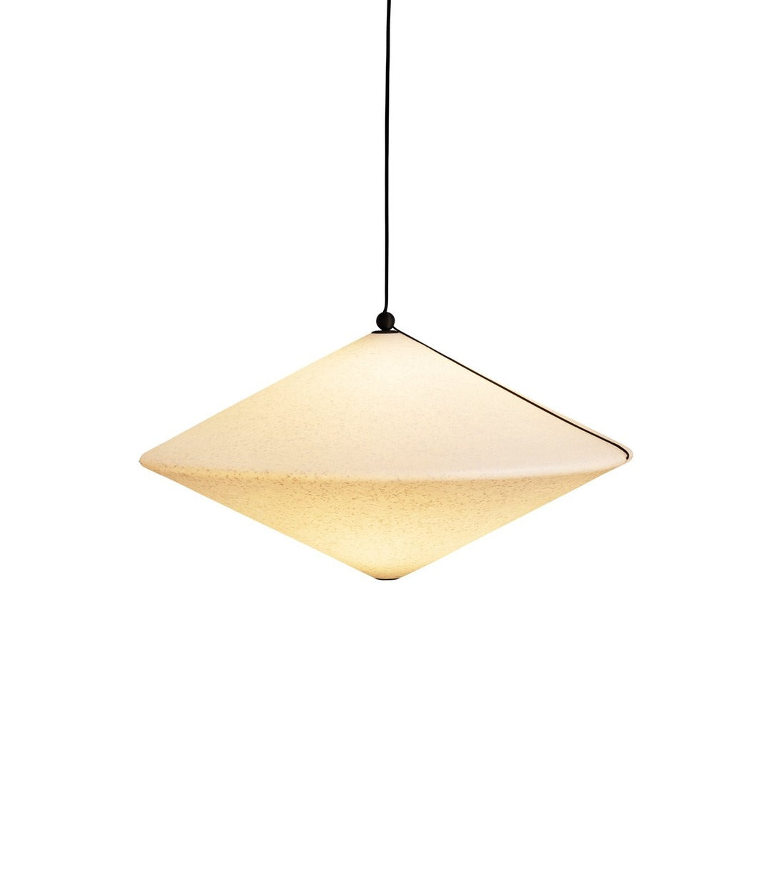 Rificolona Pendant by Miniforms, lit, low horizontal position – In Dubai by WSPR