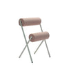 Roll Chair by Sancal in pink on a grey frame – In Dubai by WSPR
