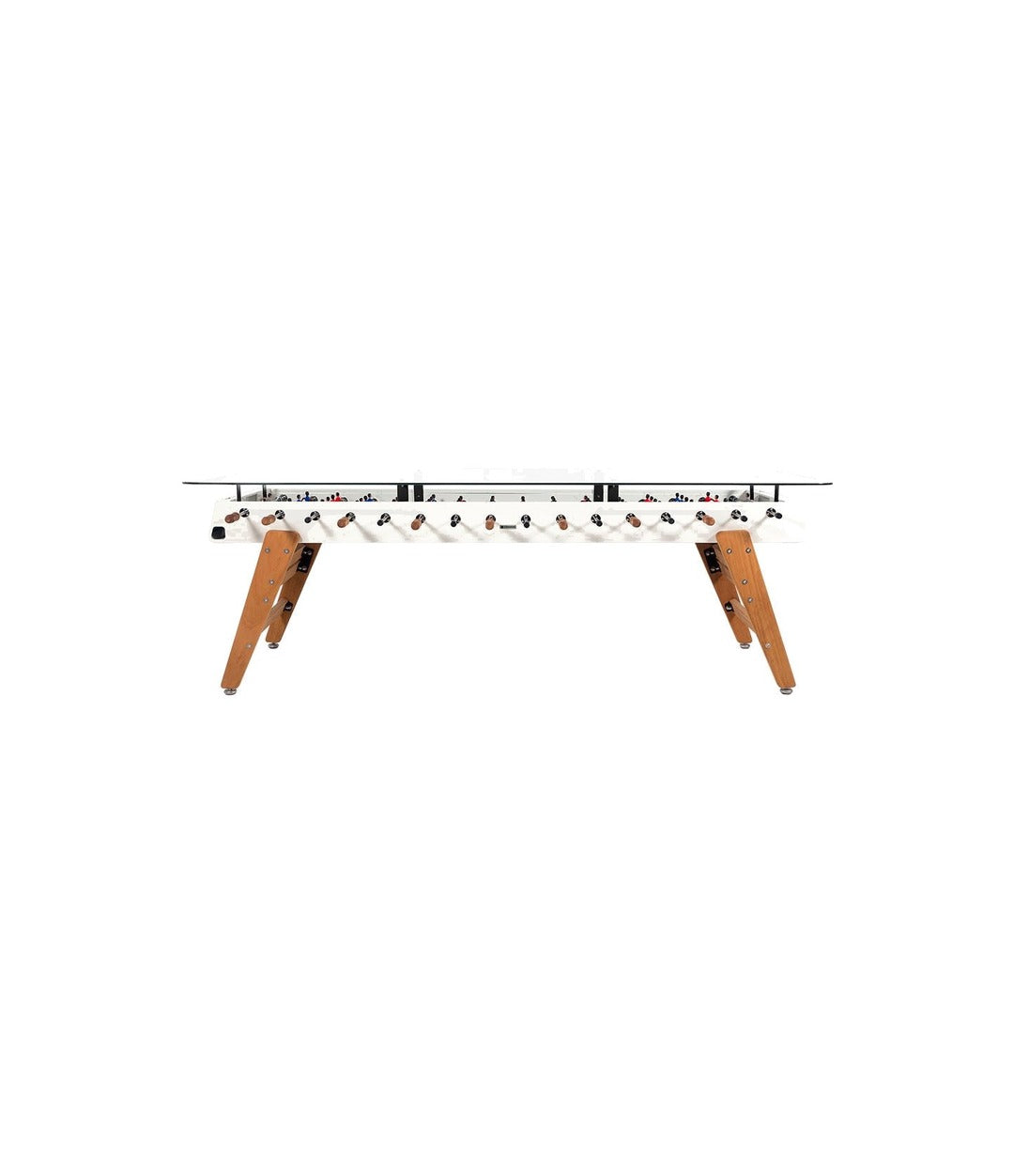 RS Max Dining Foosball Table by RS Barcelona in Traffic White – view 2 – In Dubai by WSPR