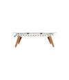 RS Max Dining Foosball Table by RS Barcelona in Traffic White – view 2 – In Dubai by WSPR