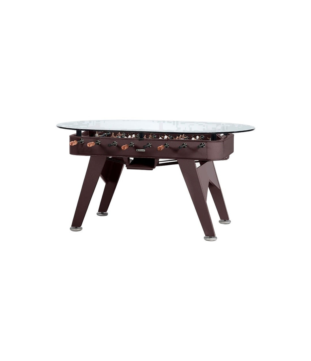RS2 Dining Foosball Table by RS Barcelona in Oval, Grey Brown – In Dubai by WSPR