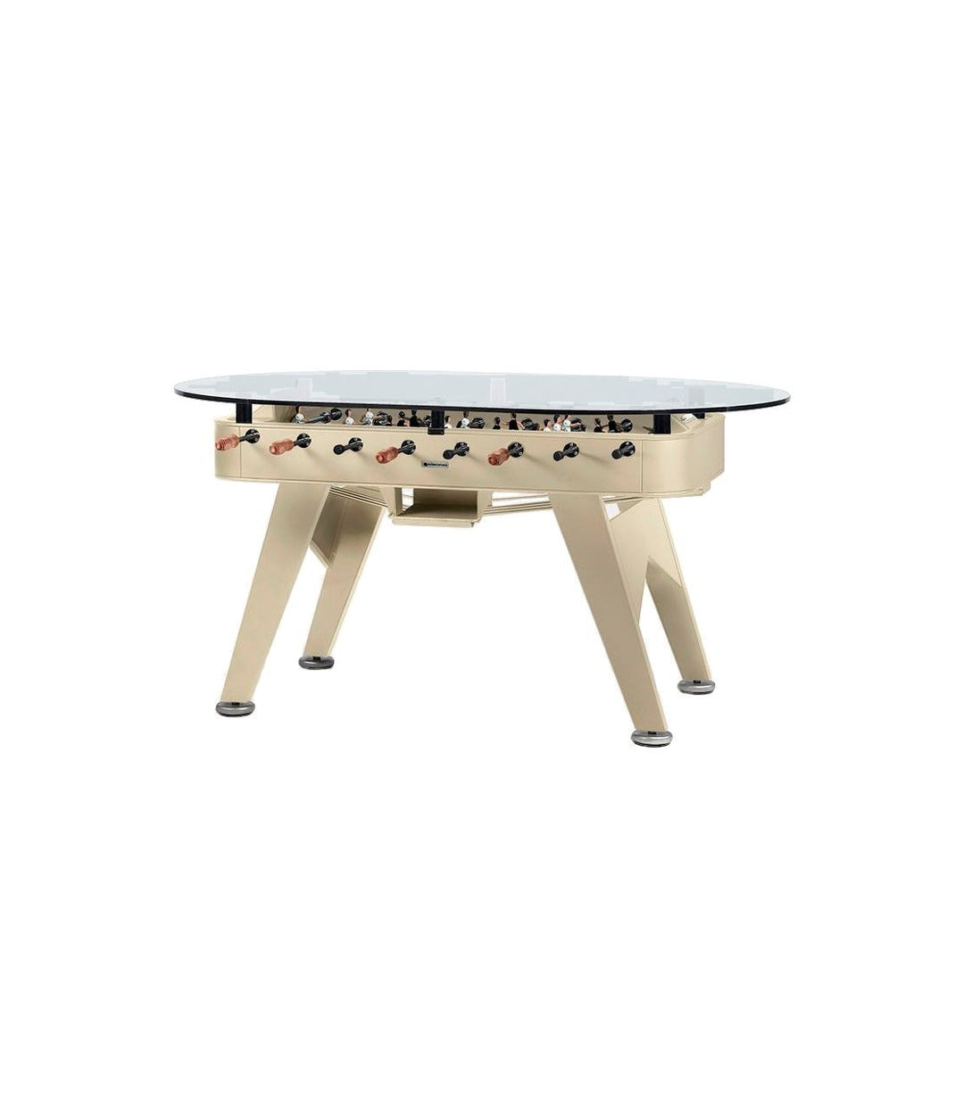 RS2 Dining Foosball Table by RS Barcelona in Oval, Silk Grey – In Dubai by WSPR