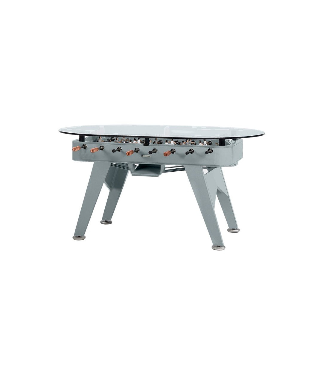 RS2 Dining Foosball Table by RS Barcelona in Oval, Window Grey – In Dubai by WSPR