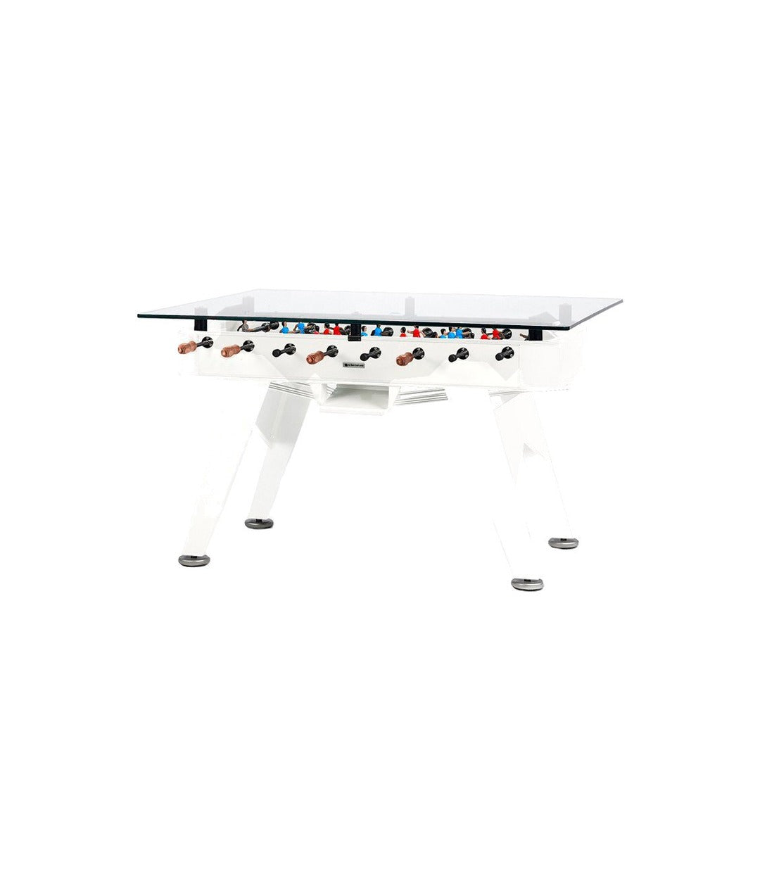 RS2 Dining Foosball Table by RS Barcelona in Rectangle, Traffic White – In Dubai by WSPR
