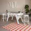 RS2 Dining Foosball Table by RS Barcelona in Traffic White in a styled interior – view 2 – In Dubai by WSPR
