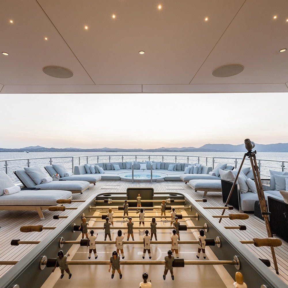 RS2 Foosball Table by RS Barcelona in a styled interior – In Dubai by WSPR