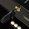 RS2 Gold Foosball Table by RS Barcelona in Jet Black detail – In Dubai by WSPR