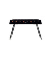 RS3 Foosball Table by RS Barcelona in Jet Black front view – In Dubai by WSPR