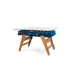 RS3 Wood Dining Foosball Table by RS Barcelona in Green Blue, Rectangle – In Dubai by WSPR