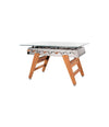 RS3 Wood Dining Foosball Table by RS Barcelona in Inox, Rectangle side view – In Dubai by WSPR